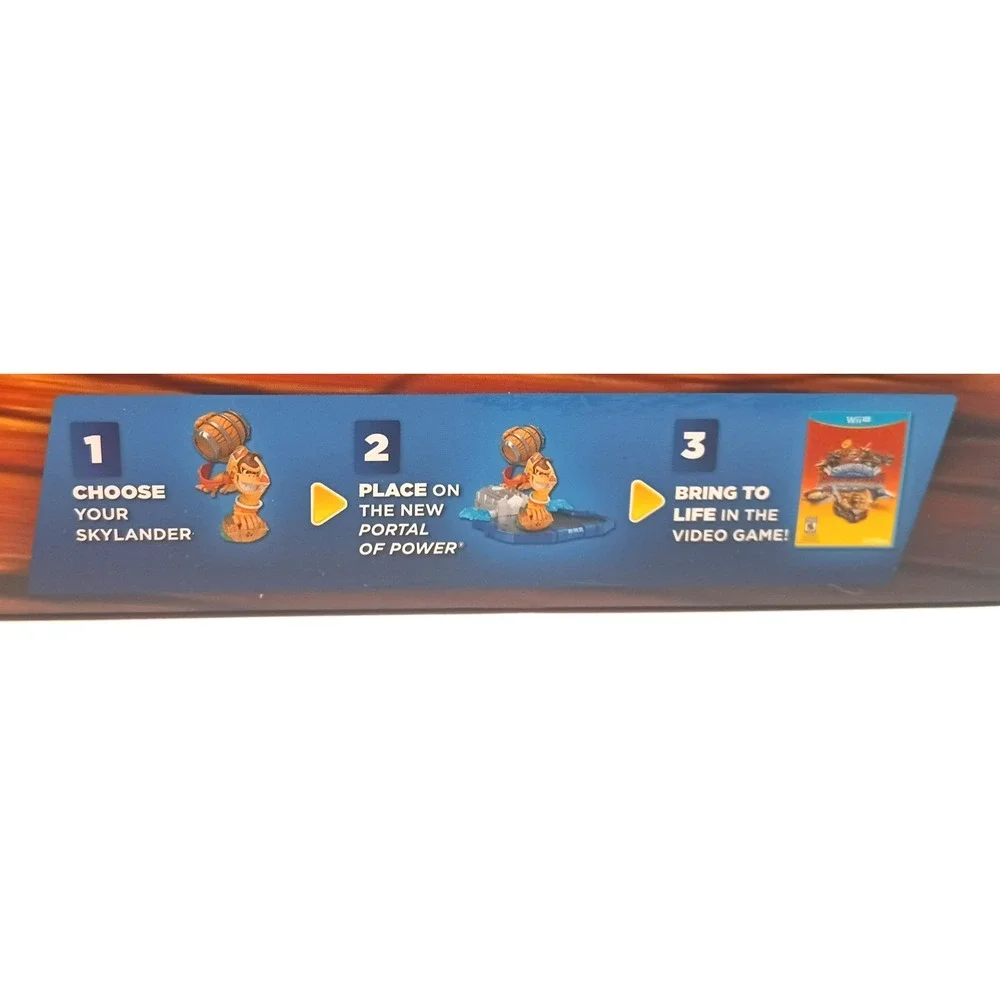 Skylanders SuperChargers Starter Pack Wii U New Sealed Donkey Kong Amiibo 2015